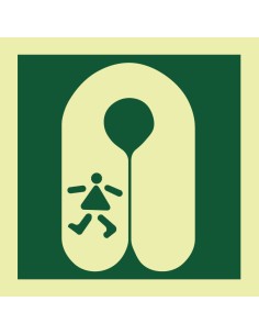 Señal Luminiscente PVC 1,1...