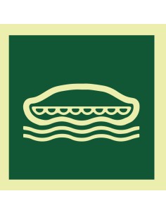 Señal Luminiscente PVC 1,1...