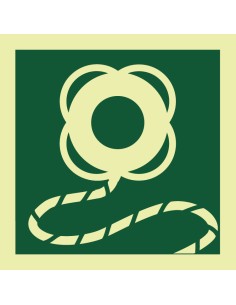 Señal Luminiscente PVC 1,1...