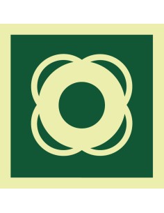 Señal Luminiscente PVC 1,1...