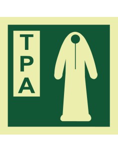 Señal Luminiscente PVC 1,1...