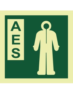 Señal Luminiscente PVC 1,1...