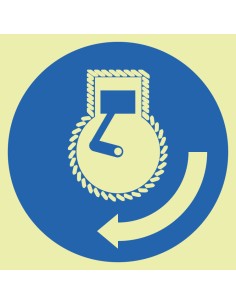 Señal Luminiscente PVC 1,1...