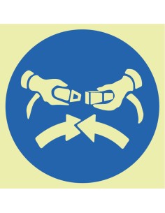 Señal Luminiscente PVC 1,1...