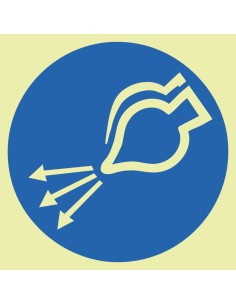 Señal Luminiscente PVC 1,1...