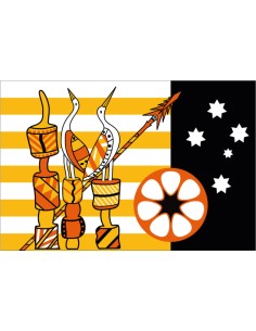 Bandera del Pueblo Tiwi de...