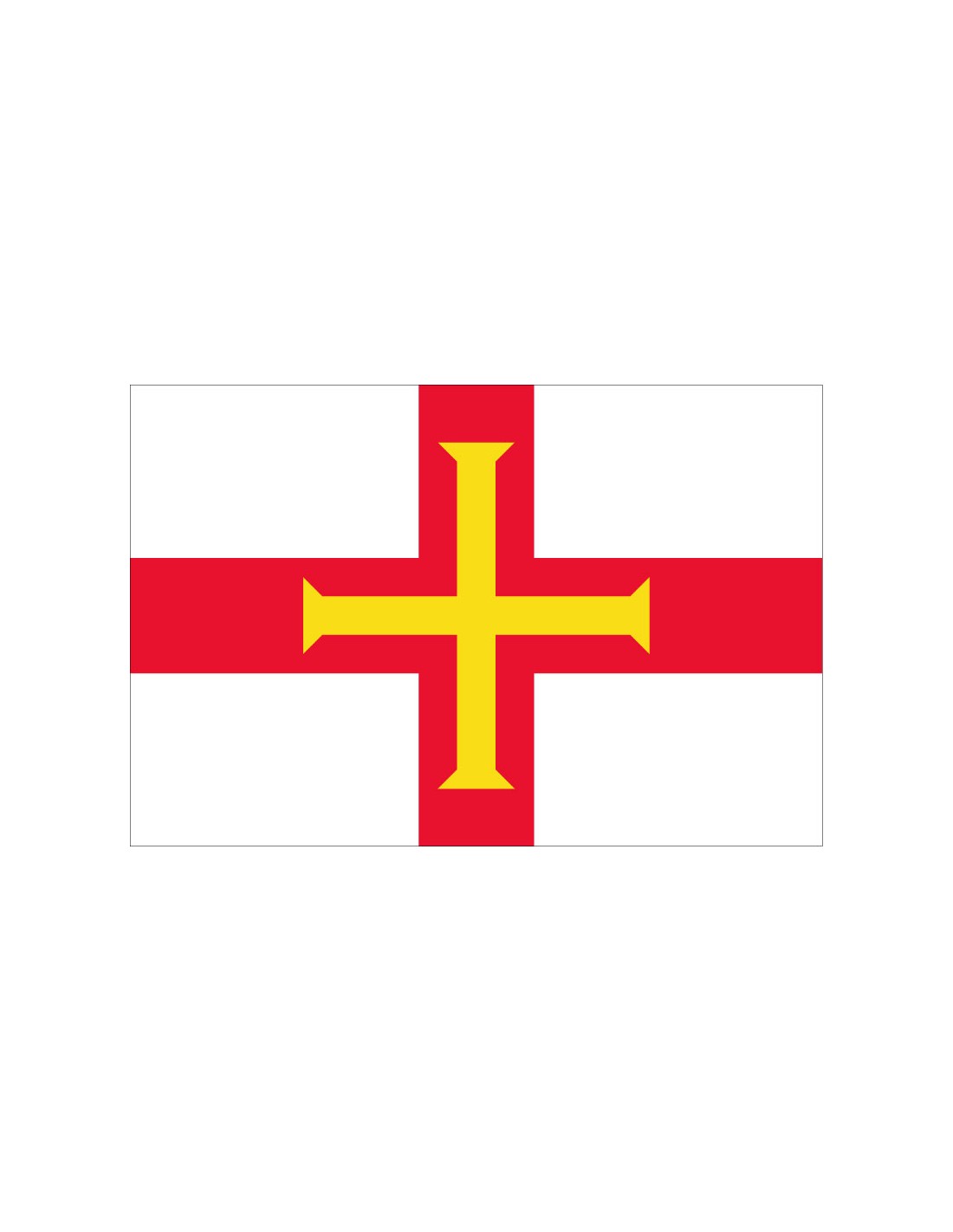 Bandera de Guernsey