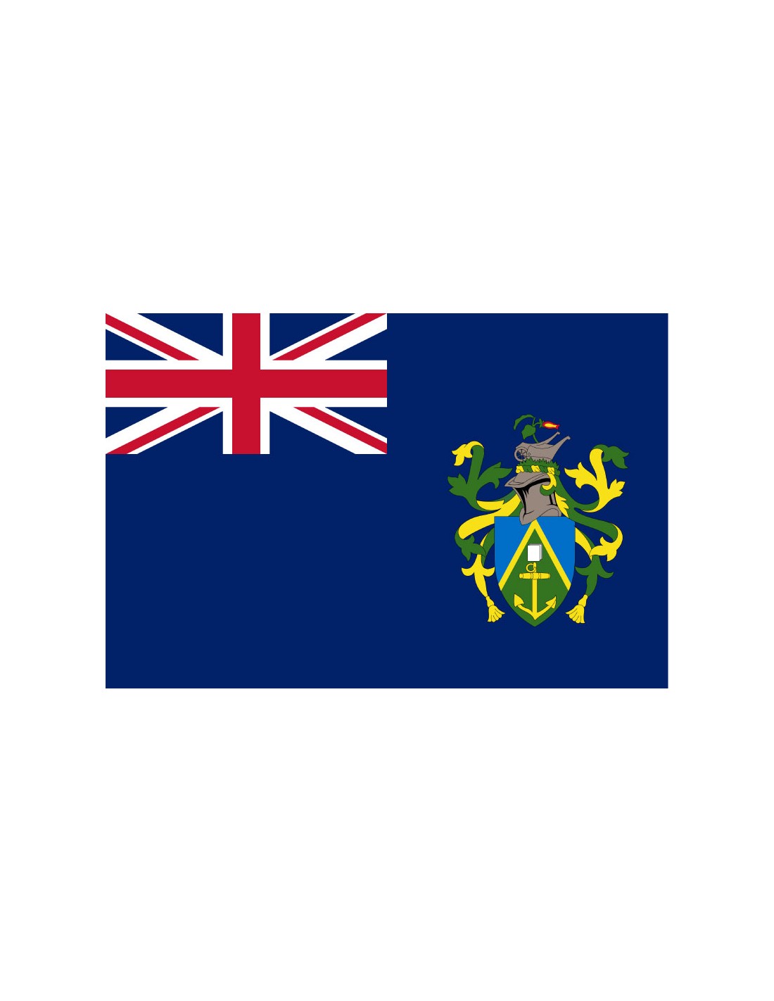 Bandera de Islas Pitcairn