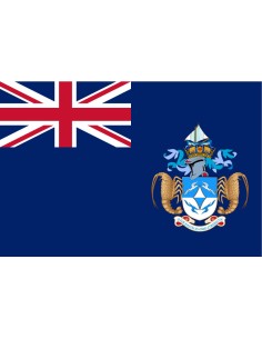 Bandera de Isla Tristán de...