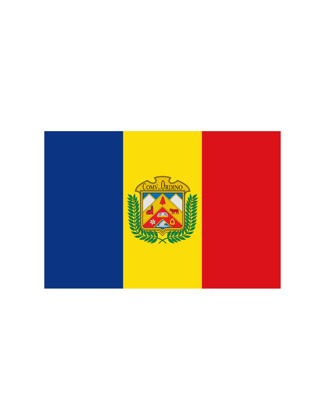 Bandera de Ordino