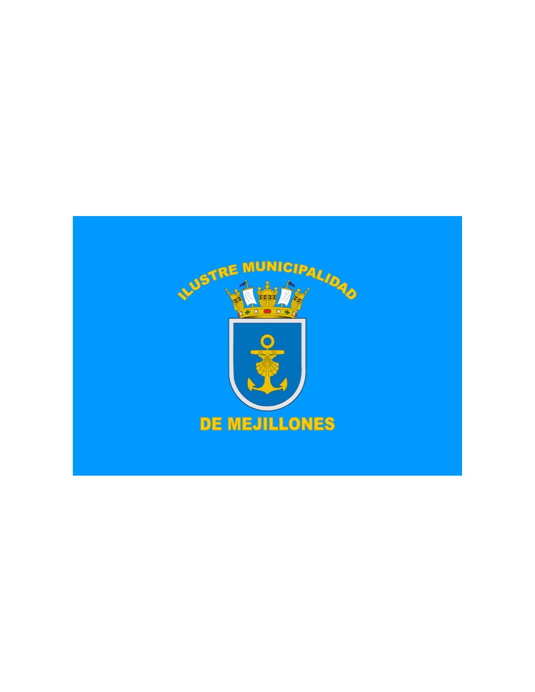 Bandera de Mejillones