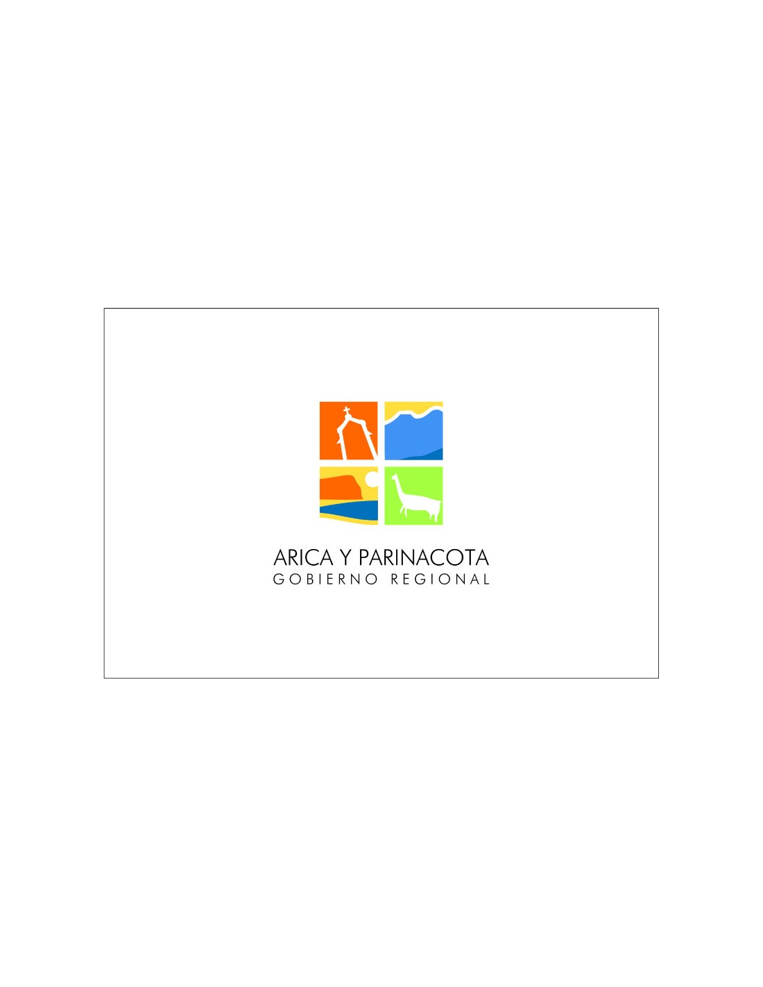 Bandera de la Región de Arica y Parinacota