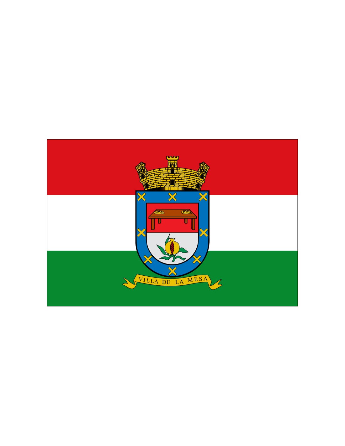 Bandera de La Mesa