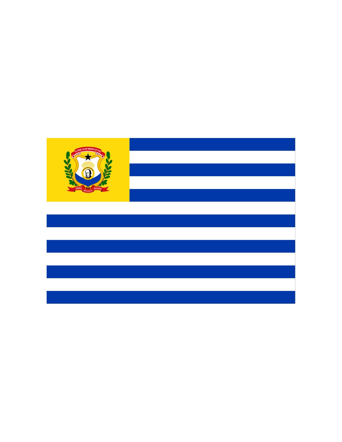 Bandera de Simón Rodríguez