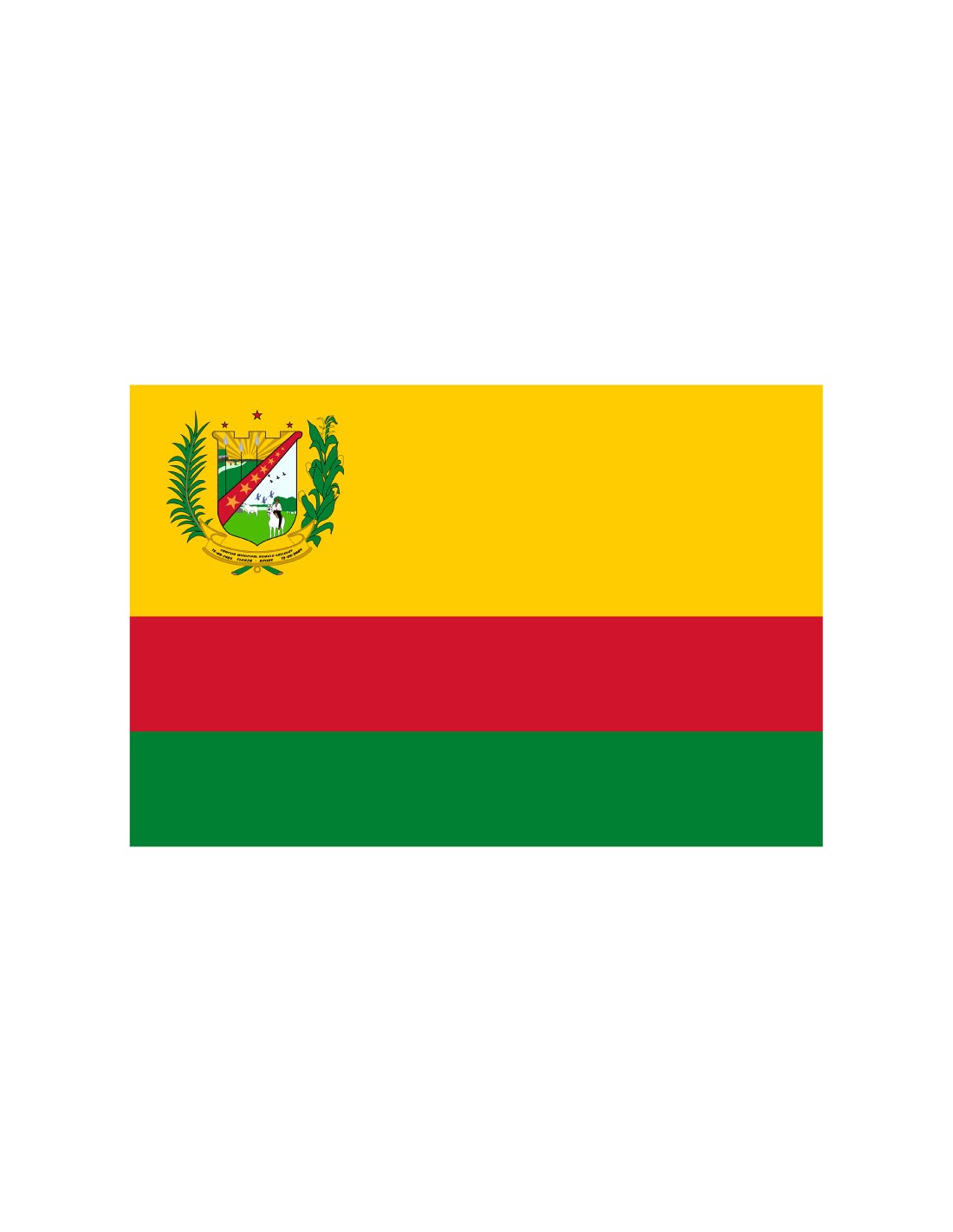 Bandera de Rómulo Gallegos