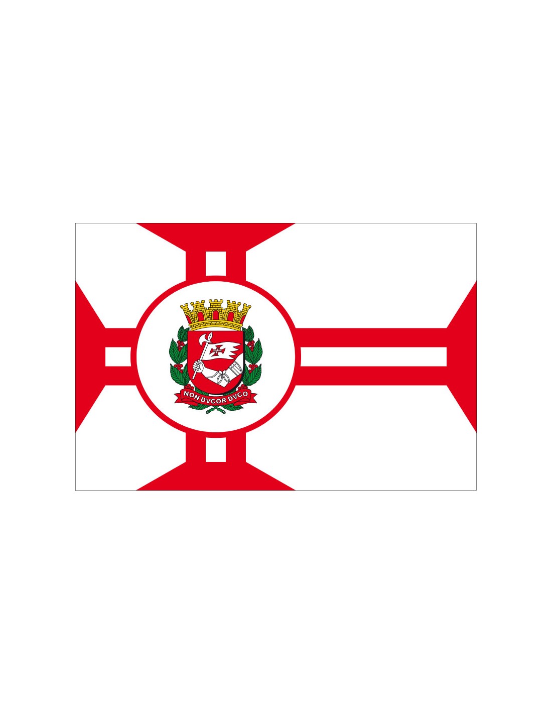 Bandera de São Paulo. Brasil