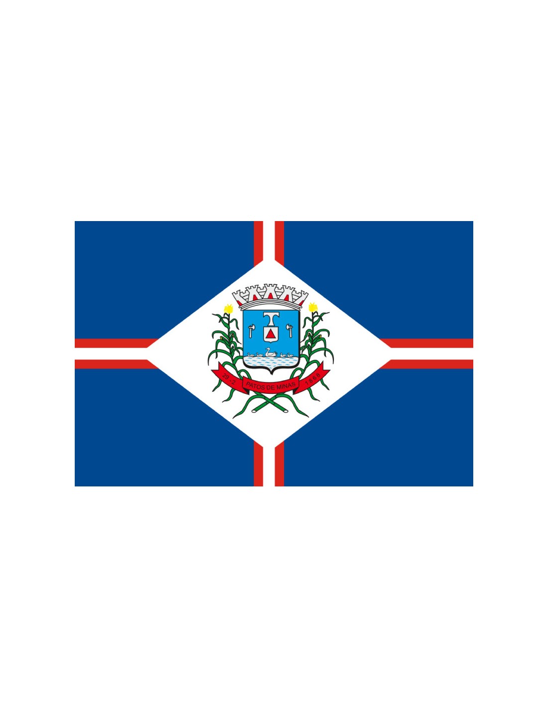 Bandera de Patos de Minas