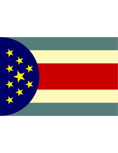 Bandera de Parintins. Brasil