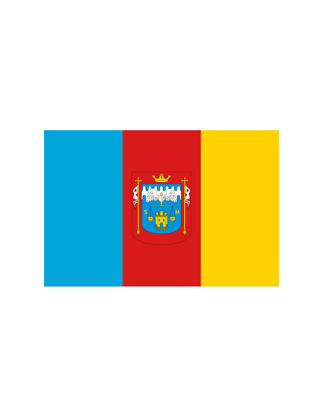 Bandera de Piura. Perú