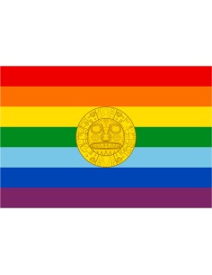 Bandera de Cuzco. Perú