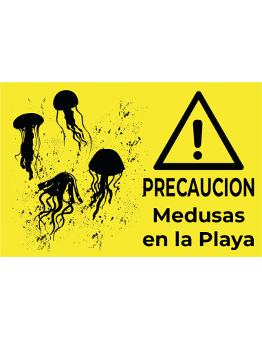 Bandera Precaución Medusas 1