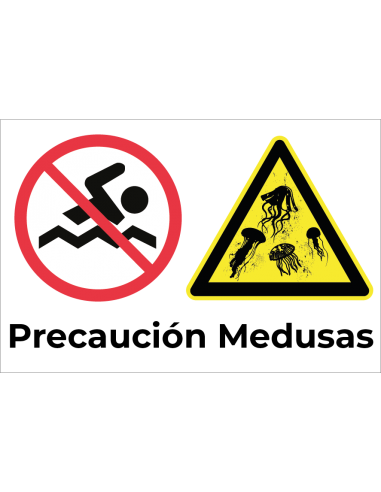 Bandera Precaución Medusas 2