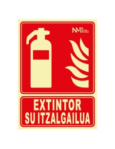 Señal Luminiscente PVC o...