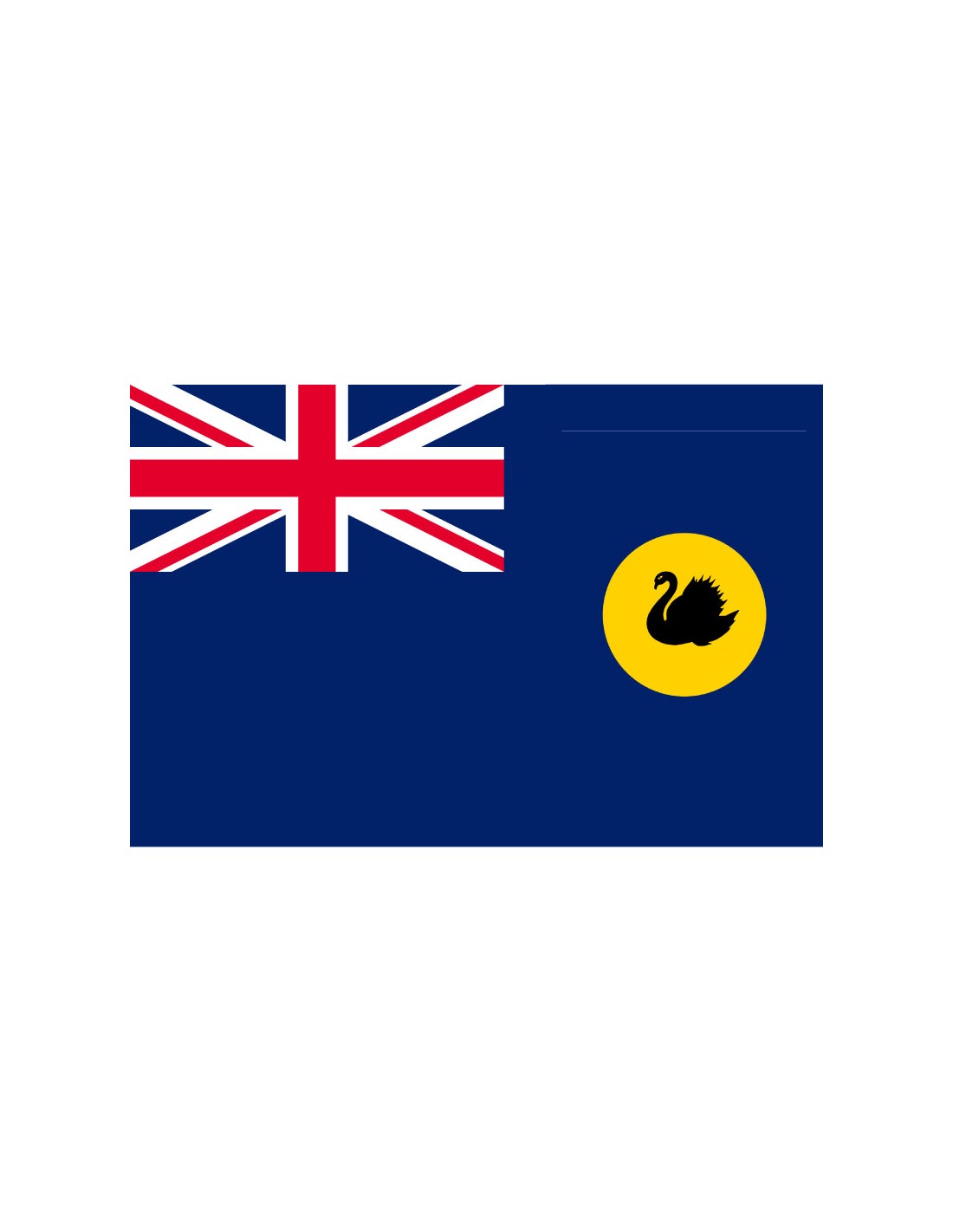 Bandera del Estado de Australia Occidental