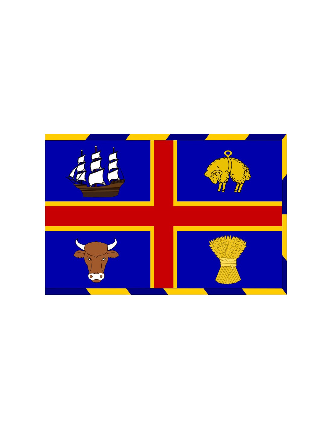 Bandera de Adelaida. Australia