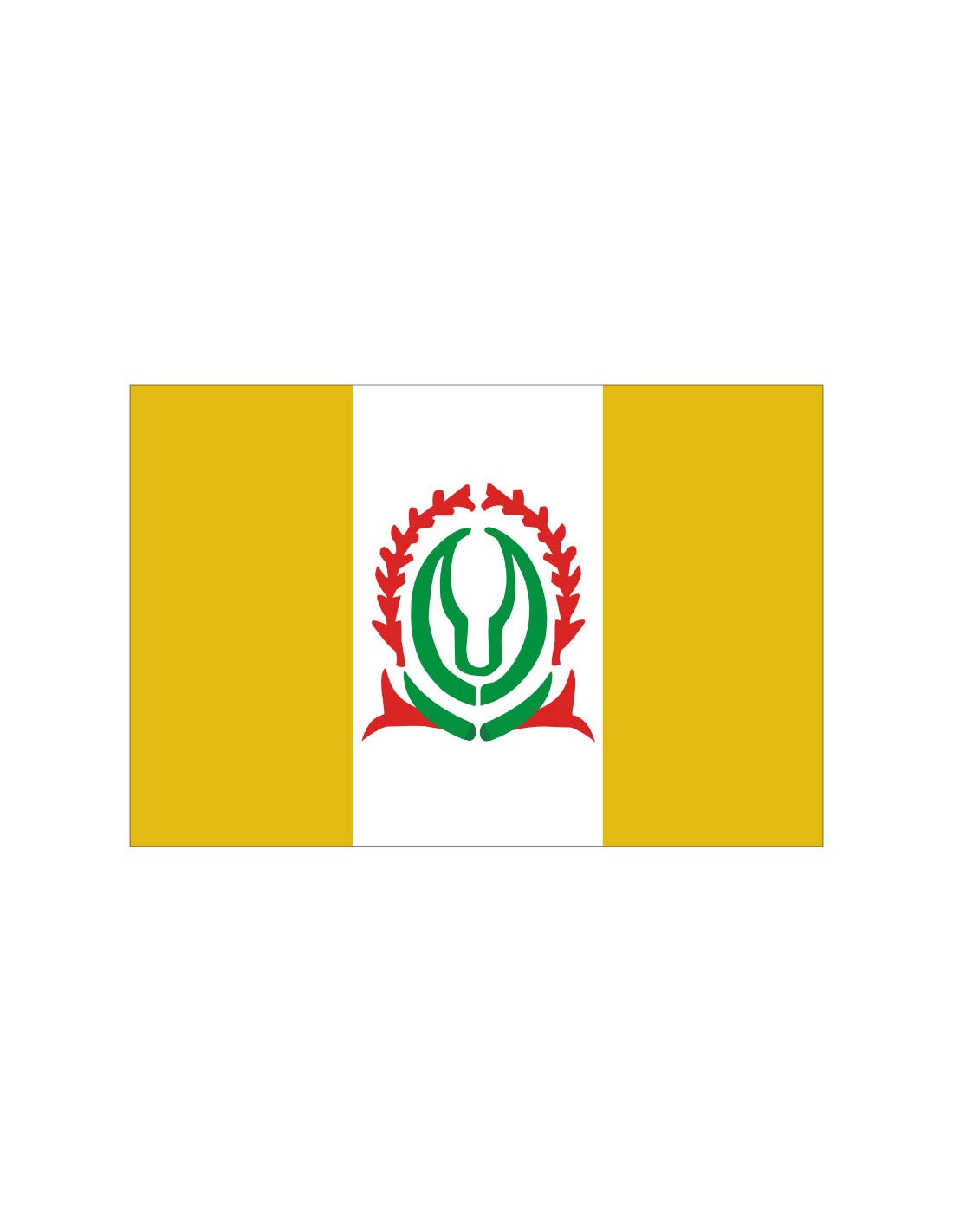 Bandera de Namdrik. Islas Marshall