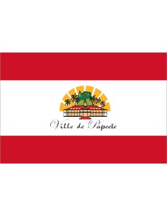 Bandera de Papeete....