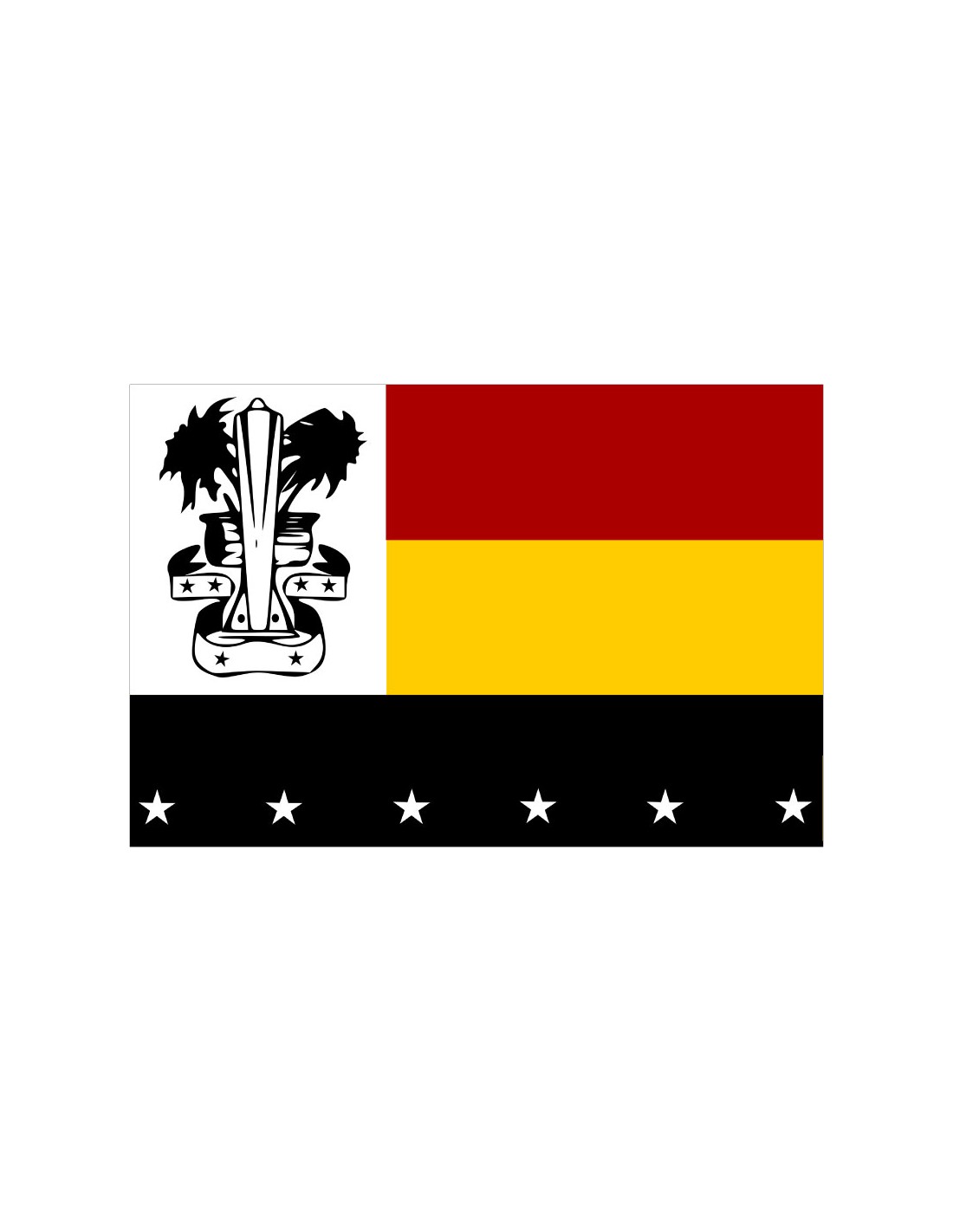 Bandera de Madang. Papua Nueva Guinea