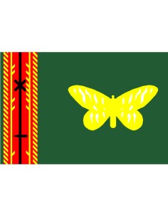 Bandera de Oro. Papua Nueva...