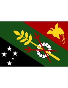 Bandera de Chimbu. Papua...