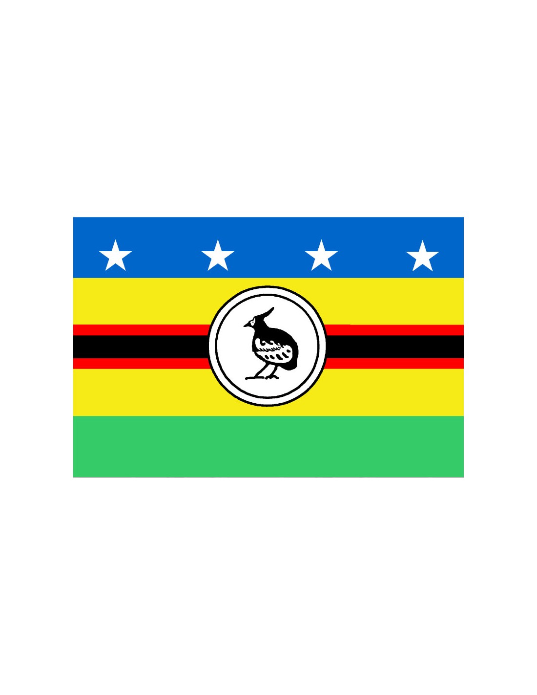 Bandera Provincia de Choiseul. Islas Salomón