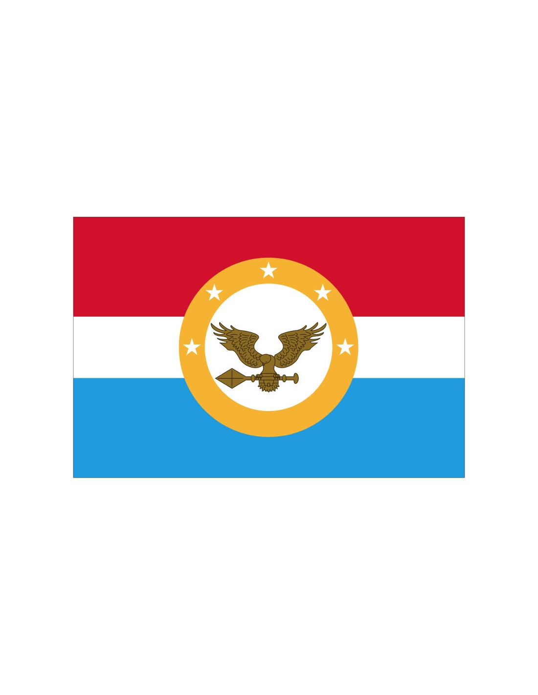 Bandera Provincia de Malaita. Islas Salomón