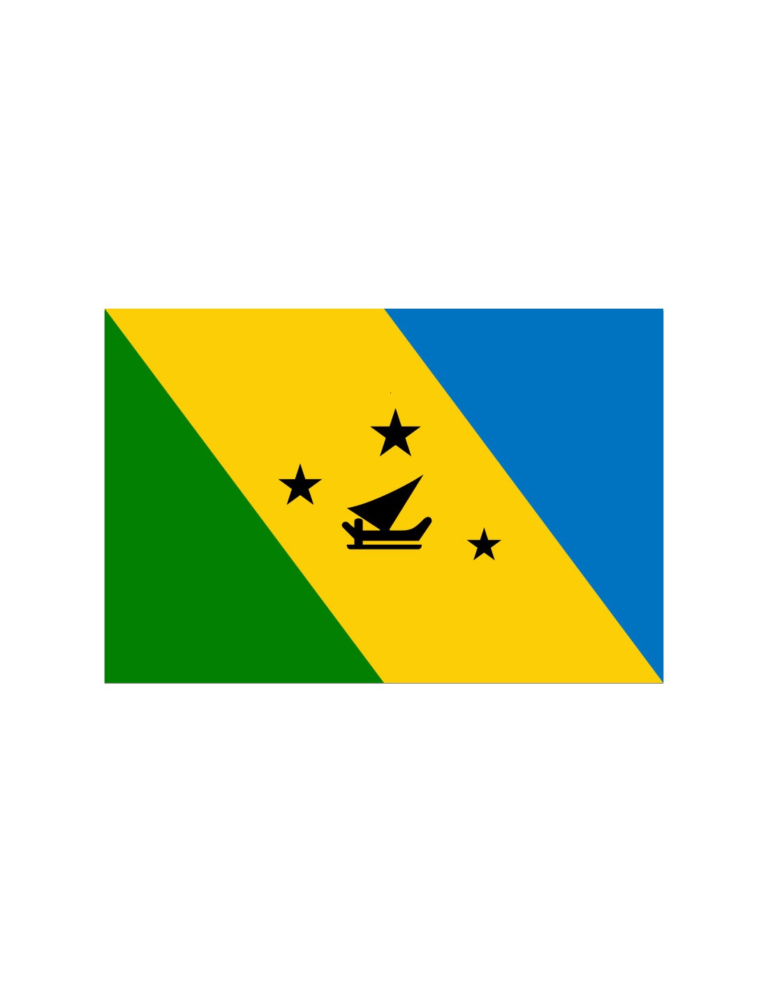 Bandera Provincia de Malampa. Vanuatu