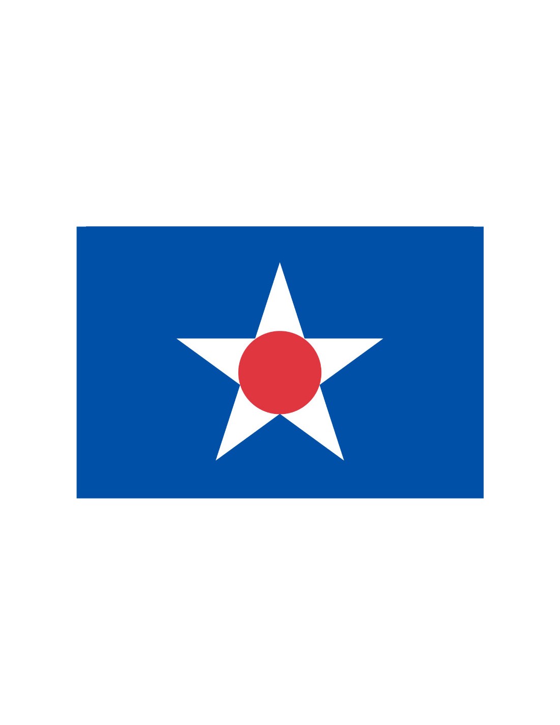 Bandera de Asahikawa. Japón