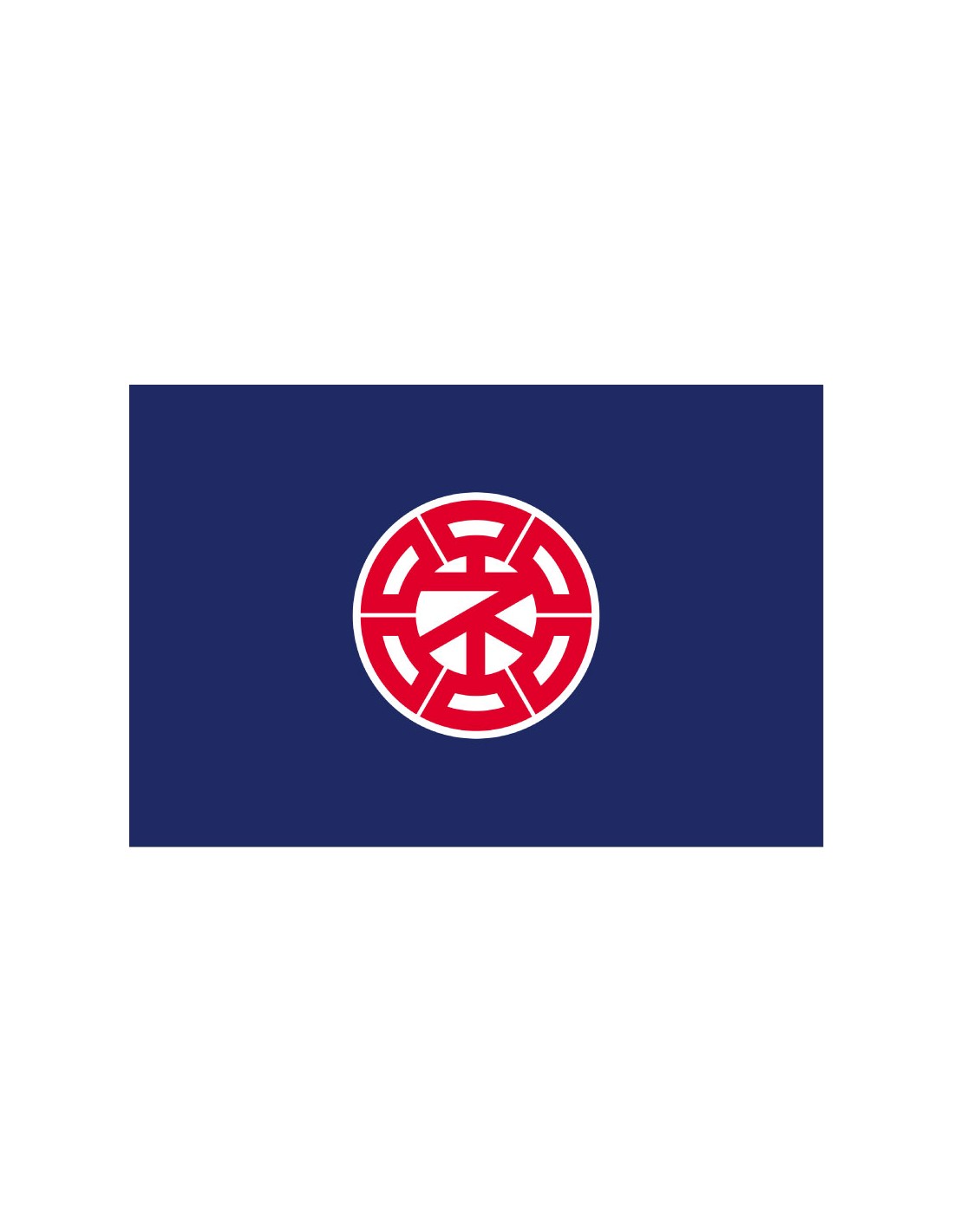 Bandera de Nemuro. Japón