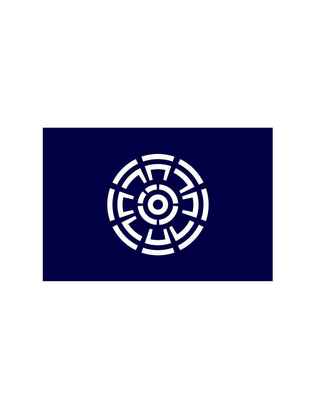 Bandera de Urakawa. Japón