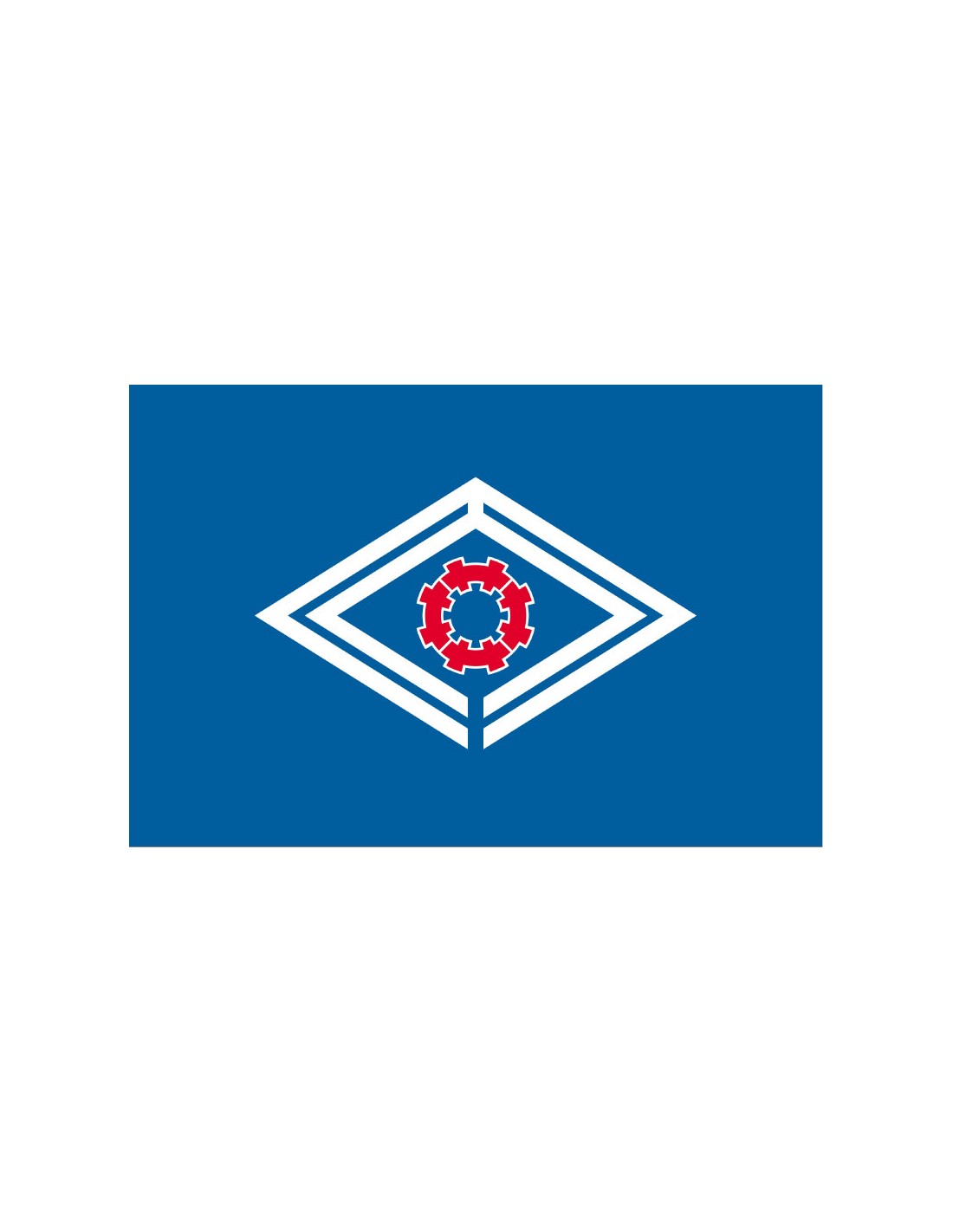 Bandera de Esashi. Japón