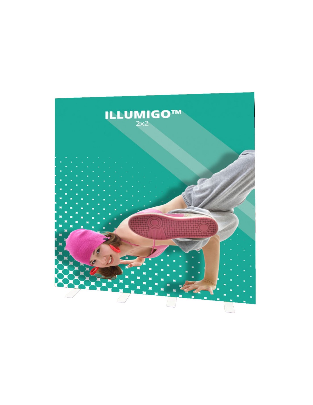 Banner con Luz Led. Illumigo 2x2