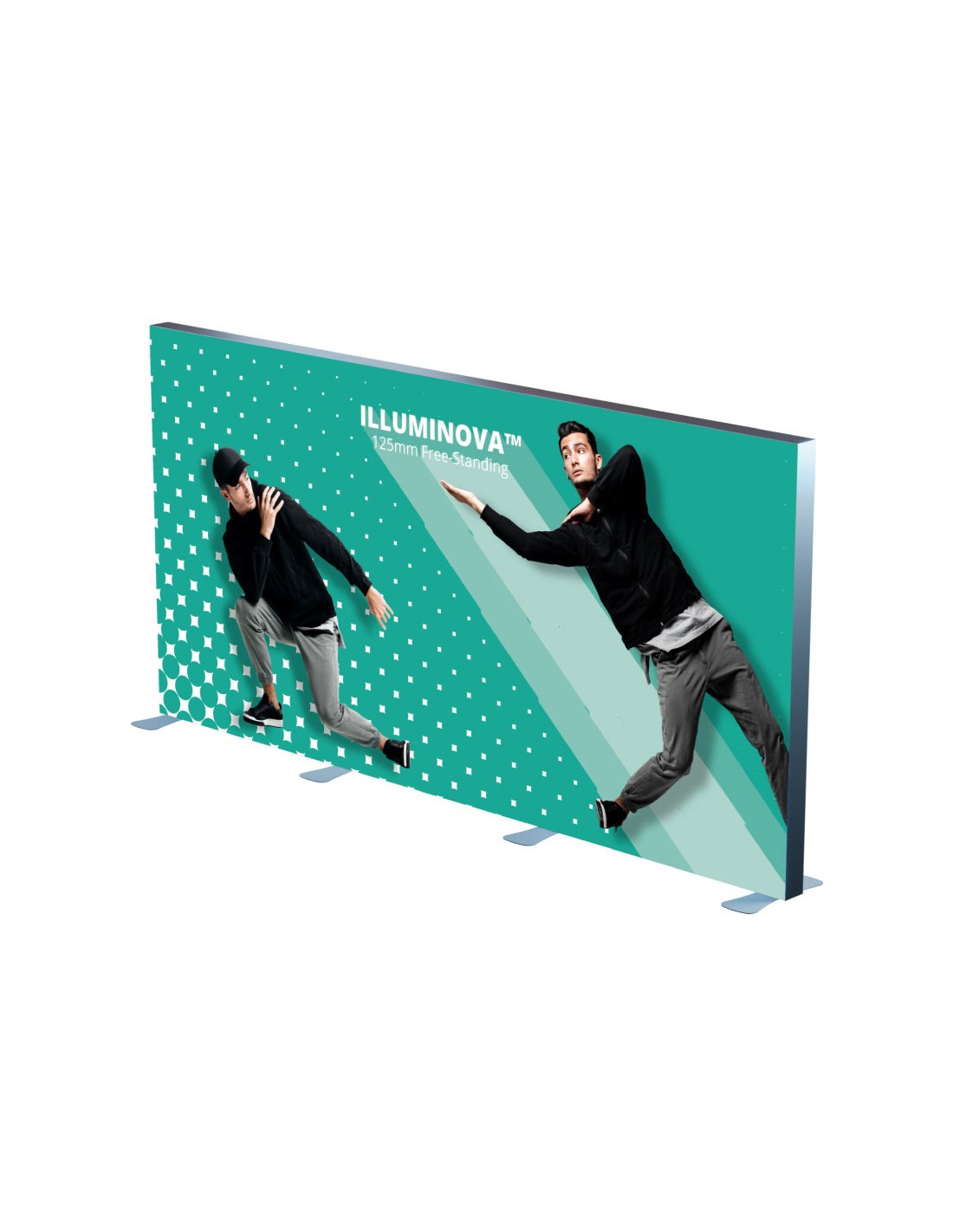 Banner de Suelo con Luz Led. Illuminova 125