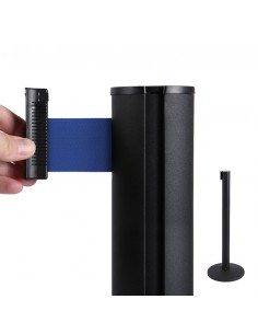 Poste de Cinta Extensible Retráctil MEDIUM