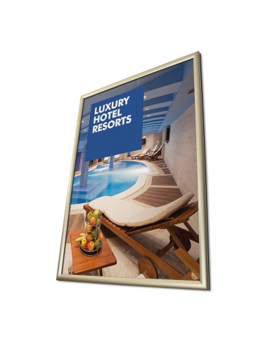 Marcos de Aluminio A2. Esquinas Inglete Colores