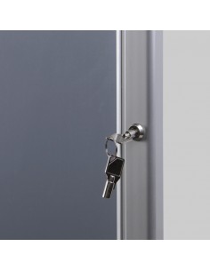 Marcos de Aluminio A2. Con Cerradura