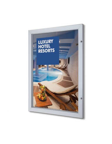 Marco de Aluminio 70x100 cm. Antihumedad. Con Cerradura