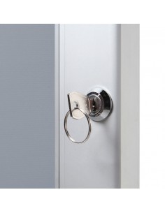 Marco de Aluminio A4 Antihumedad. Con Cerradura