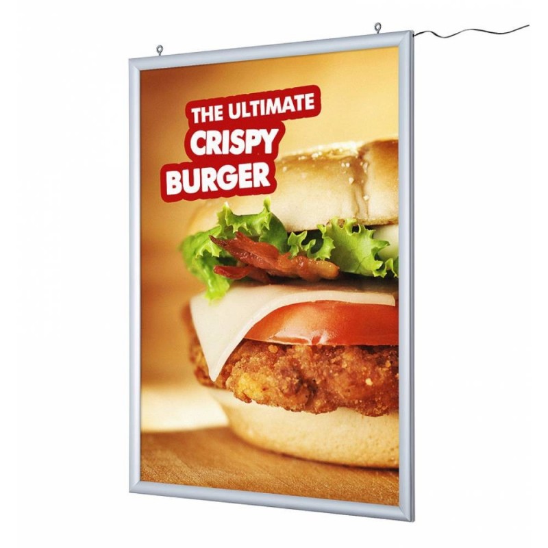 Marcos de Aluminio 70X100 cm. LED. 2 Caras