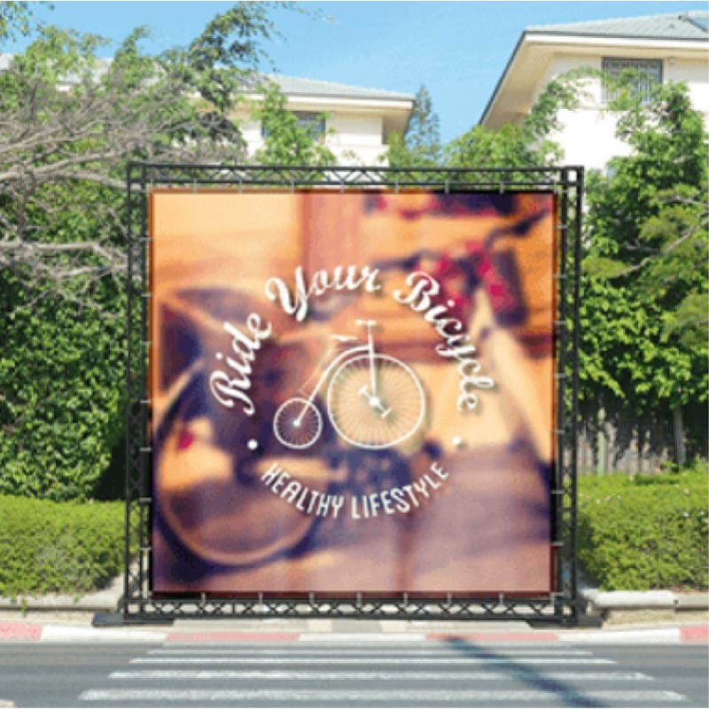 Pancartas de Lona PVC. Frontlit 520 gr. Opaca